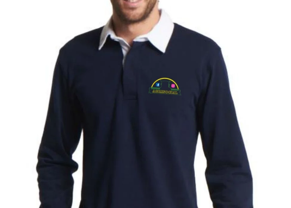 AgriSocial Rugby Polo Top